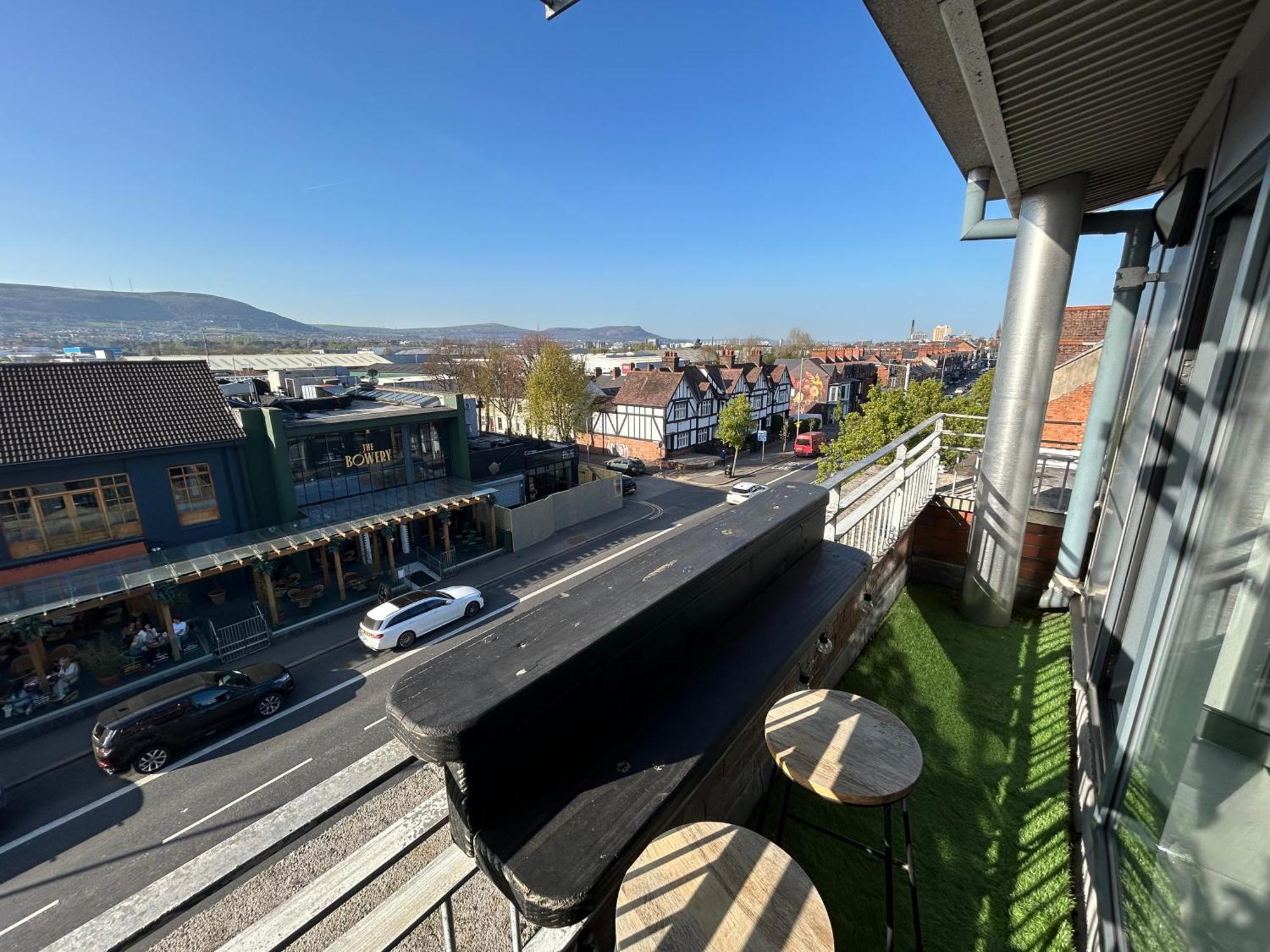 Apartmán Lux Lisburn Road, Belfast Exteriér fotografie
